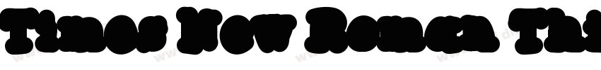 Times New Roman Thin字体转换